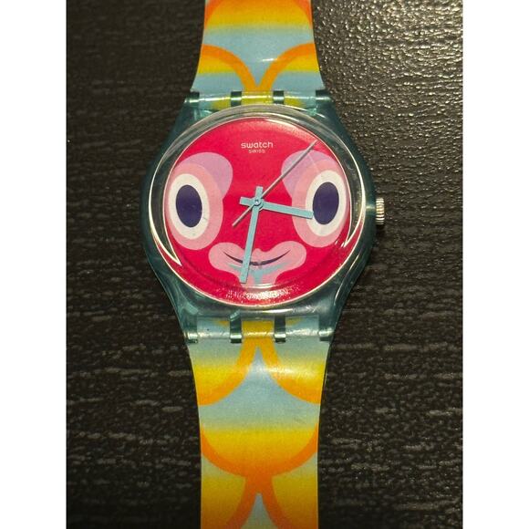 Super Fun, Vintage and Rare Mr. Bubbly Swatch!
